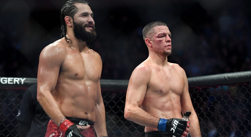 nate diaz jorge masvidal presskonferens ufc 244