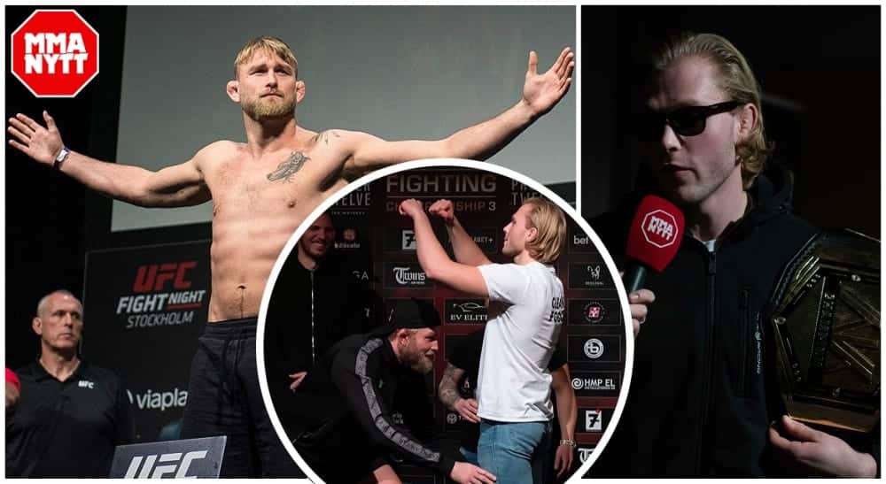 Alexander Gustafsson Anton Turkalj AK Fighting Championship 3 Foto MMAnytt