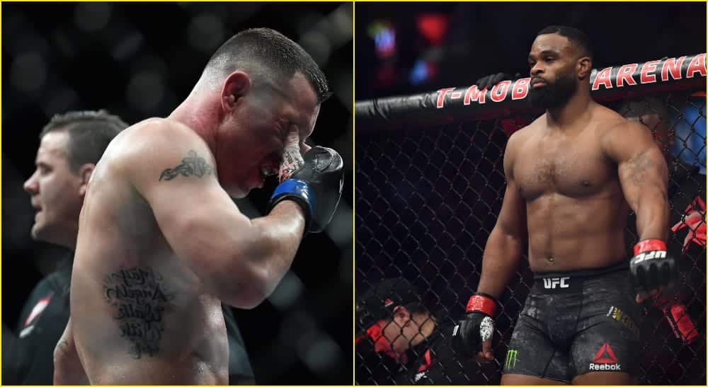 Colby Covington Tyron Woodley Kevin Jairaj_Stephen R Sylvanie USA Today Sports