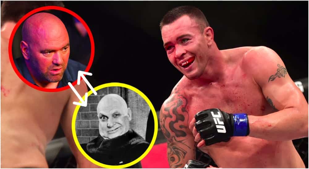 Colby Covington © Jason Silva-USA TODAY Sports / Dana White © Mark J. Rebilas