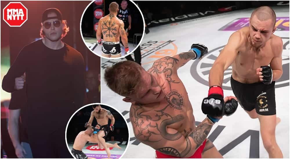 Anton Turkalj Adam Westlund Andreas Gustafsson Bartosz Wojcikiewicz MMA-talanger Foto MMAnytt