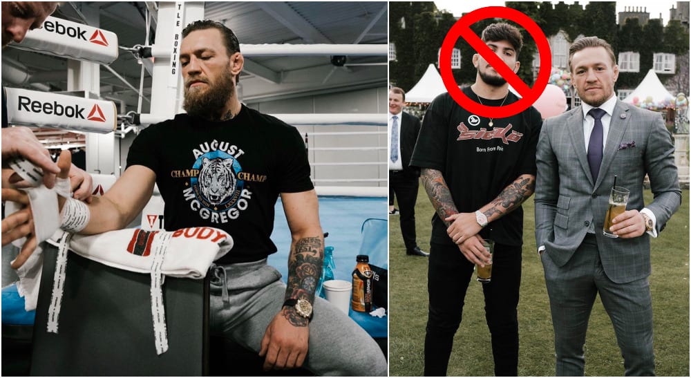 Conor McGregor Dillon Danis (pictures: @thenotoriousmma & @dillondanis)