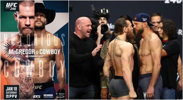 Conor McGregor Donald Cerrone Foto UFC Poster _ USA TODAY Sports