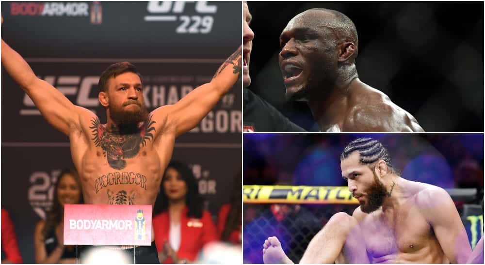 Conor McGregor Kamaru Usman Jorge Masvidal Stephen R Sylvanie