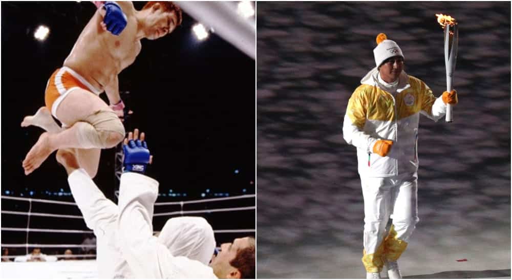 Kazushi Sakuraba olympiska elden Matt Kryger-USA Today Sports