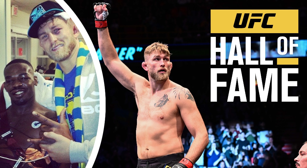 Alexander Gustafsson väljs in i UFC Hall of Fame, för sin episka titelfight mot Jon Jones.