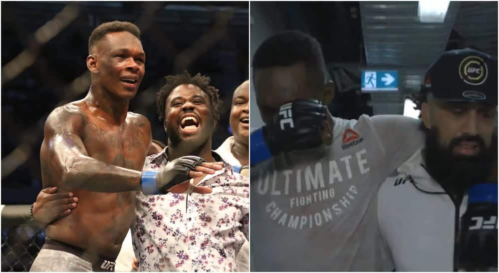 Israel Adesanya Jasmin Frank-USA Today Sports (1)