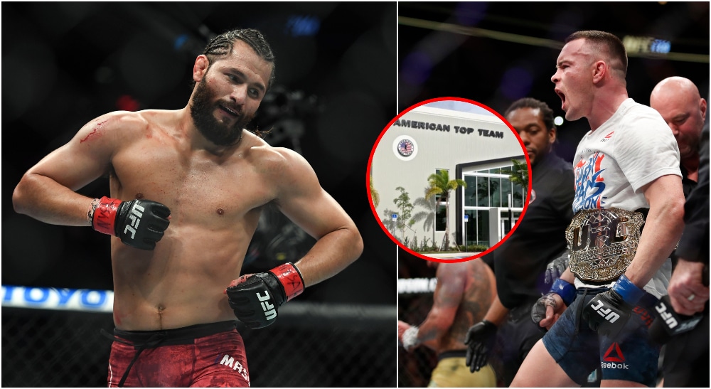 Jorge Masvidal Colby Covington Sarah Stier Kamil Krzaczynski-USA Today Sports