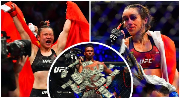 Zhang Weili Joanna Jedrzejczyk Israel Adesanya Foto USA TODAY Sports