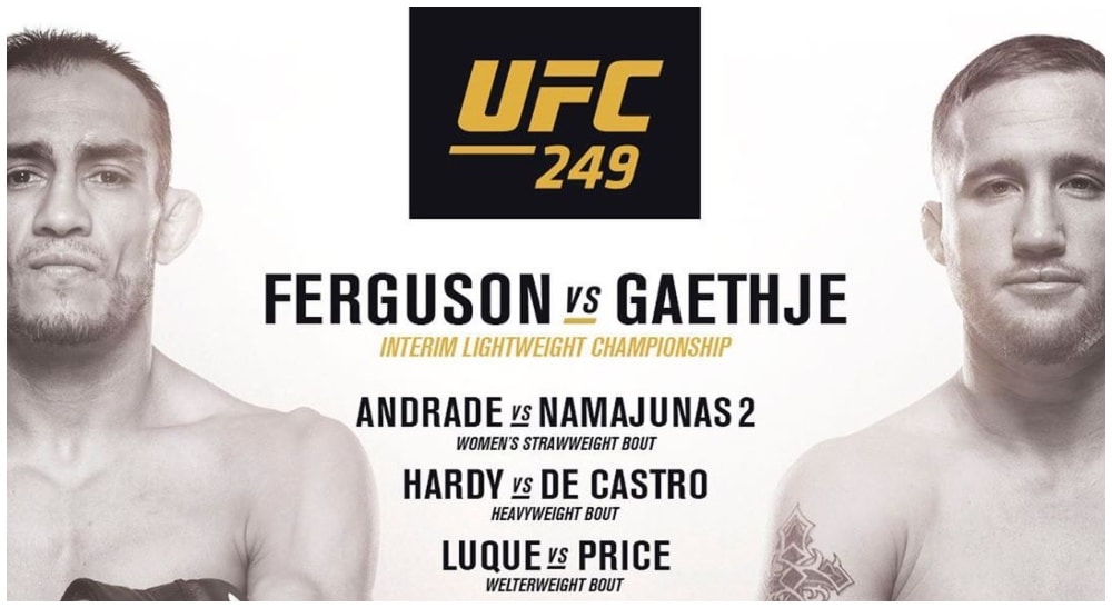 UFC 249 Rose Namajunas Jessica Andrade