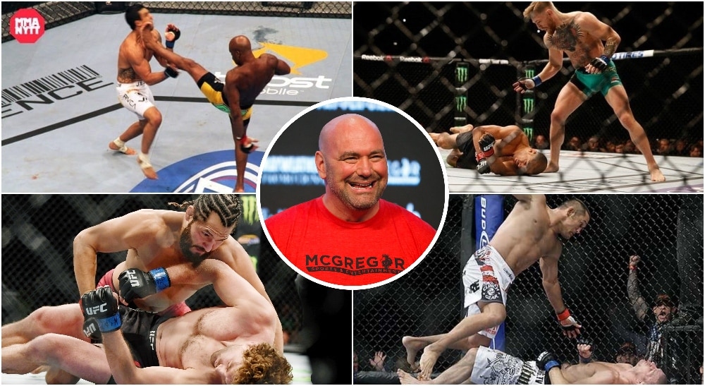 Dana White favoritknockout Foto MMAnytt / USA TODAY Sports