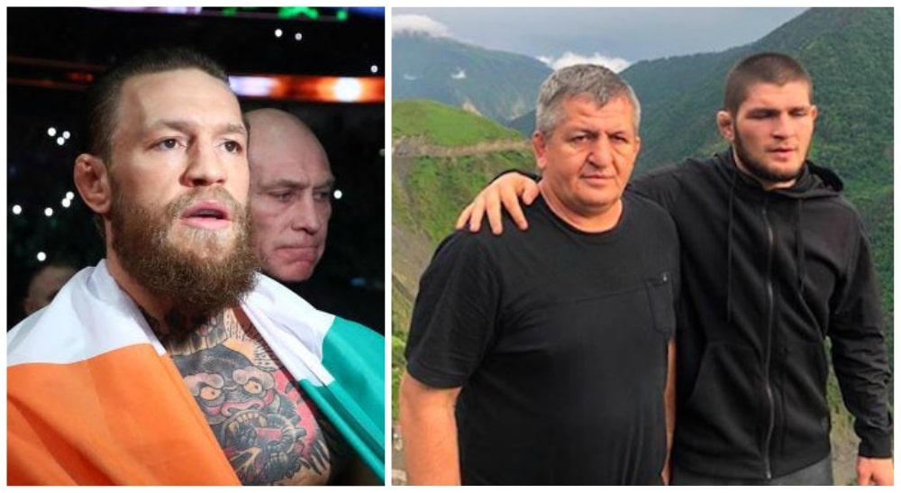 Khabib Conor McGregor Abdulmanap Nurmagomedov UFC MMA