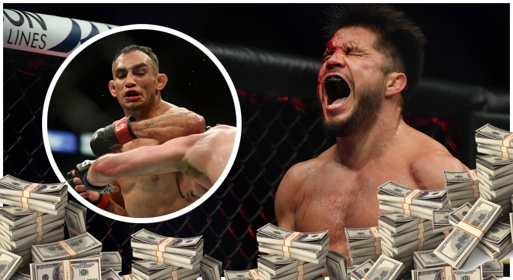 Tony Ferguson Henry Cejudo (© Jasen Vinlove-USA TODAY Sports)