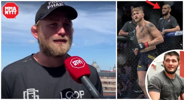 Alexander Gustafsson Khamzat Chimaev Khabib Nurmagomedov Foto MMAnytt _ Instagram