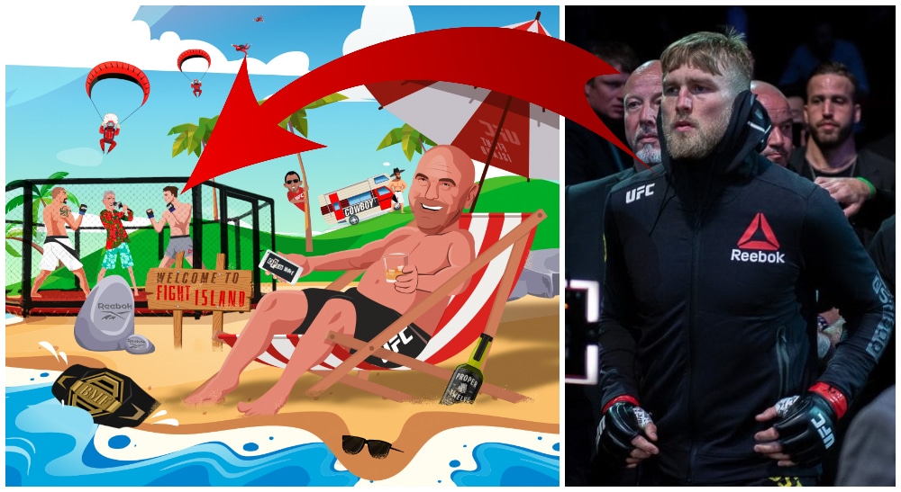 UFC Fight Island Alexander Gustafsson Foto BT Sports-Twitter _ MMAnytt