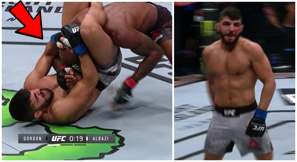 UFC MMA Amir Albazi debut