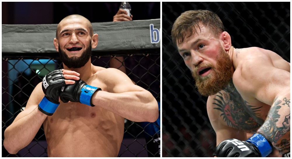 Khamzat Chimaev Conor McGregor Foto BRAVE CF _ USA TODAY Sports