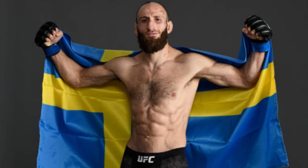 GUram Kutateladze UFC MMA Sverige flagga Sverigeflagga