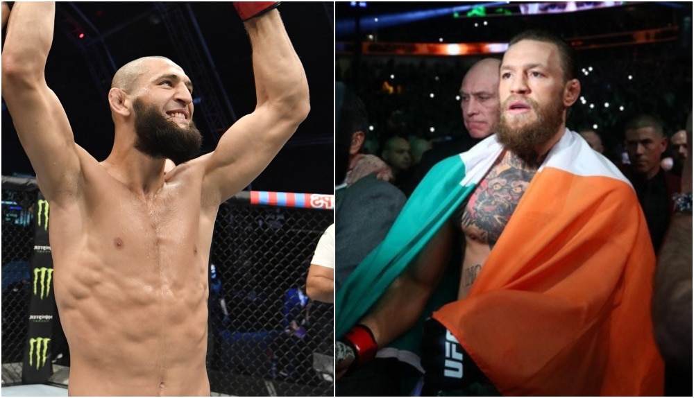 Khamzat Chimaev Conor McGregor Foto BRAVE CF _ USA TODAY Sports