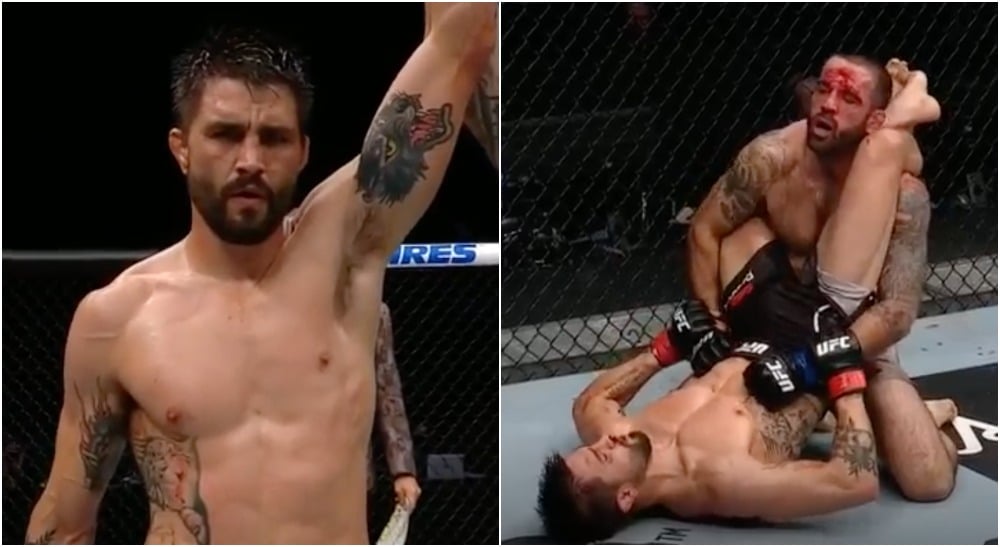 Carlos Condit Matt Brown (Screenshot UFC)