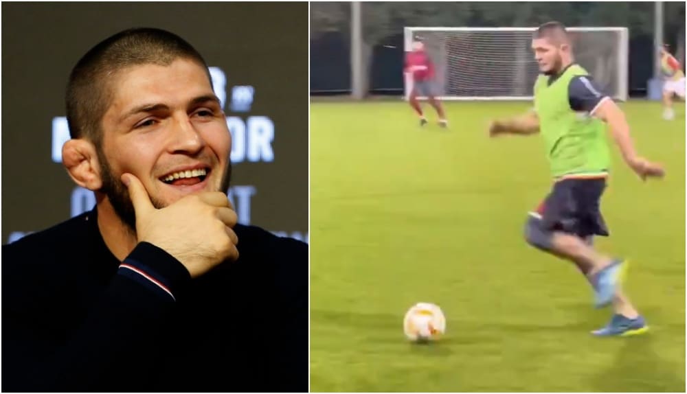 Khabib Nurmagomedov fotboll Noah-K.-Murray-USA-TODAY-Sports