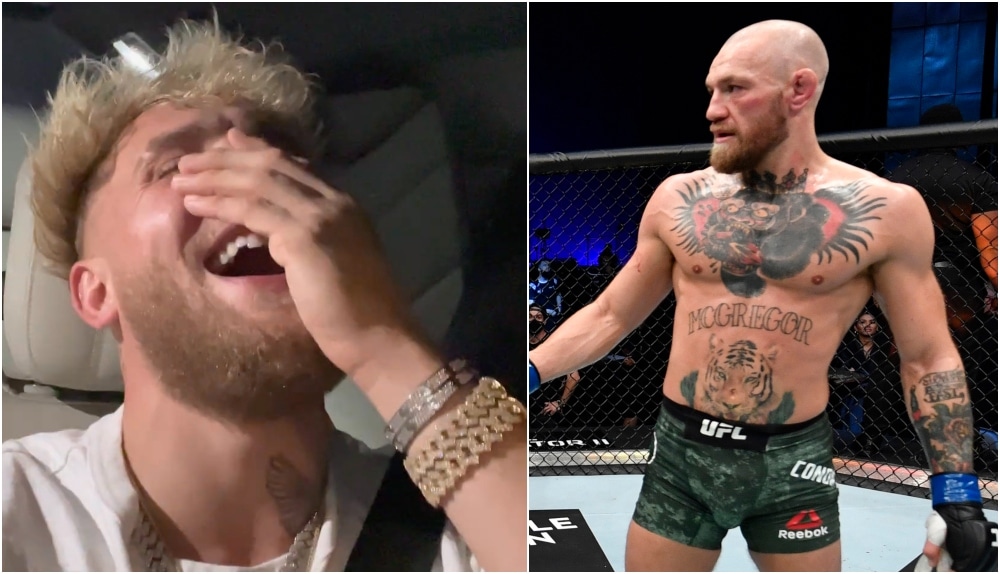 jake paul conor mcgregor. Foto: Youtube, Jeff Bottari_Handout Photo via USA TODAY Sports