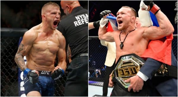 T.J. Dillashaw, Petr Yan © Noah K. Murray, UFC