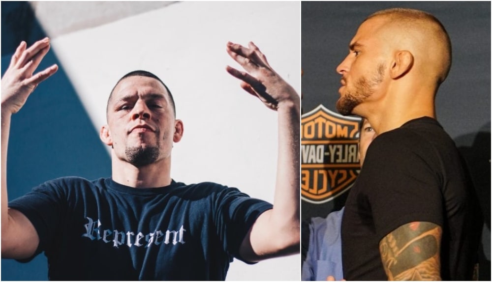 Nate Diaz Dustin Poirierinstagram nateduaz209, MMAnytt