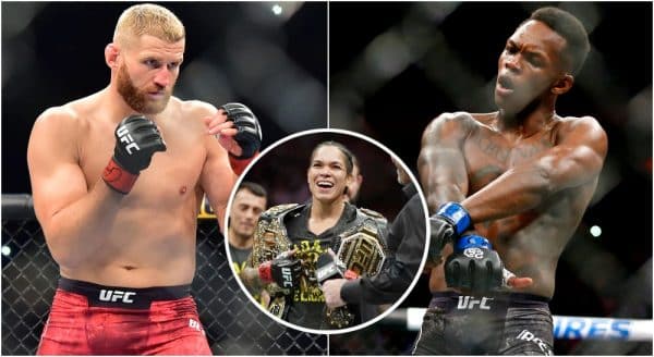 UFC 259, Jan Blachowicz, Israel Adesanya, Amanda Nunes