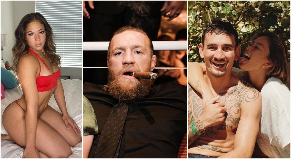 Valerie Loureda Conor McGregor Max Holloway (Instagram Screenshots)