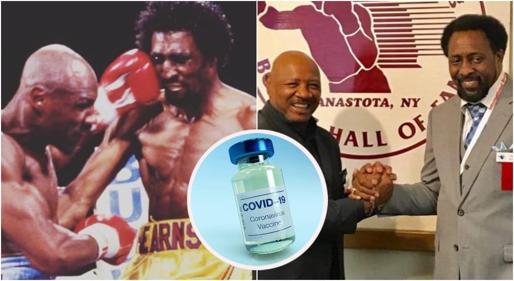 Marvin Hagler vs Thomas Hearns Vaccin @realmarvinhagler, @thomashitmanhearns