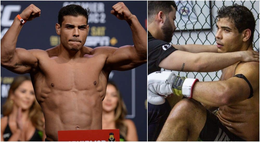 Paulo Costa © (Gary A. Vasquez-USA TODAY Sports + IG_ borrachinhamma)