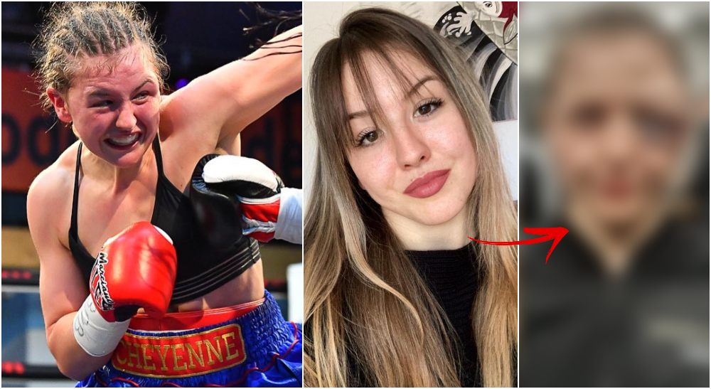 23-åriga boxaren Cheyenne Hanson Boxing (IG_ @cheyenne_hanson_boxing)