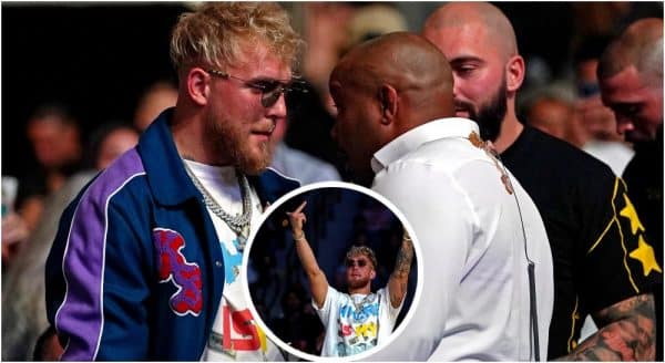 Jake Paul, Daniel Cormier, © Jasen Vinlove,, US Sport TODAY