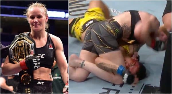 UFC 261 Valentina Shevchenko (© Jason Silva-USA TODAY Sports)