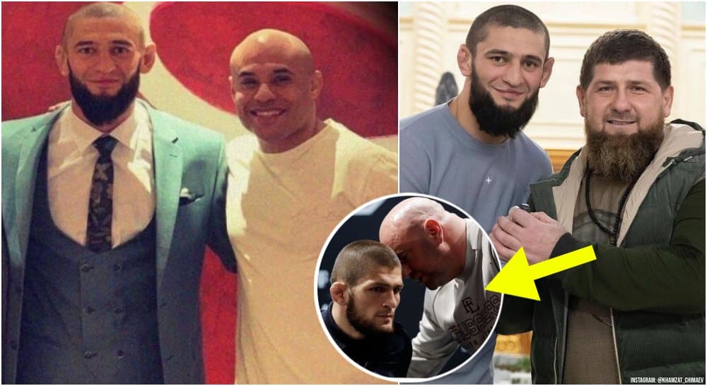 Khamzat Chimaev Ali Abdelaziz Ramzam Kadyrov Khabib