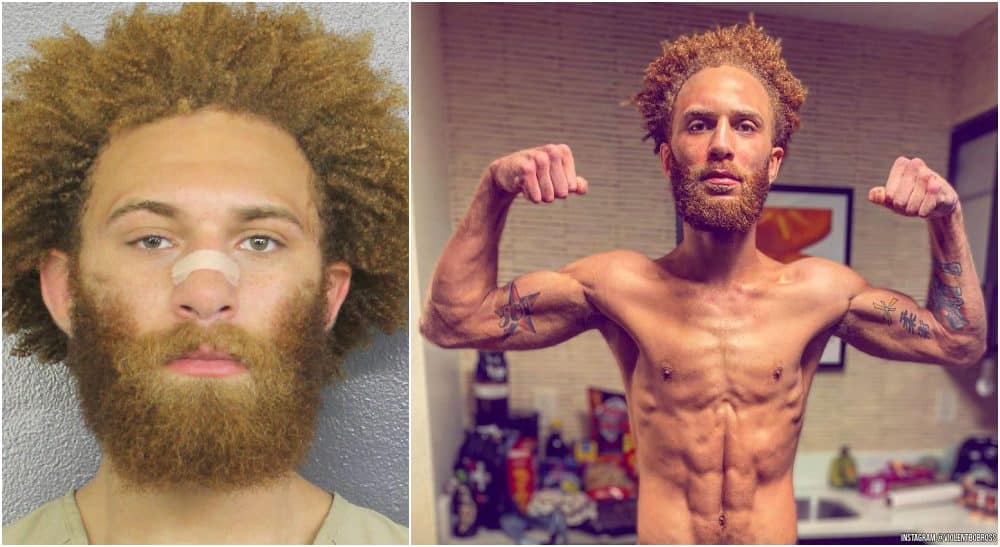 UFC Fighter Luis Pena (Instagram @ViolentBobRoss)