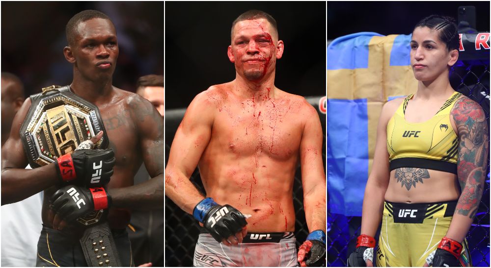 UFC 263, Israel Adesanya, Nate Diaz