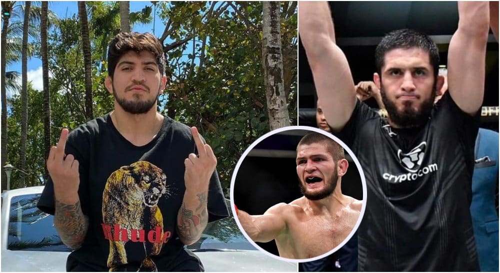 @islam_makhachev, @dillondanis, © Stephen R. Sylvanie-USA TODAY Sports