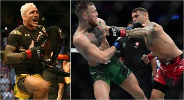 Charles Oliveira, Conor McGregor, Dustin Poirier