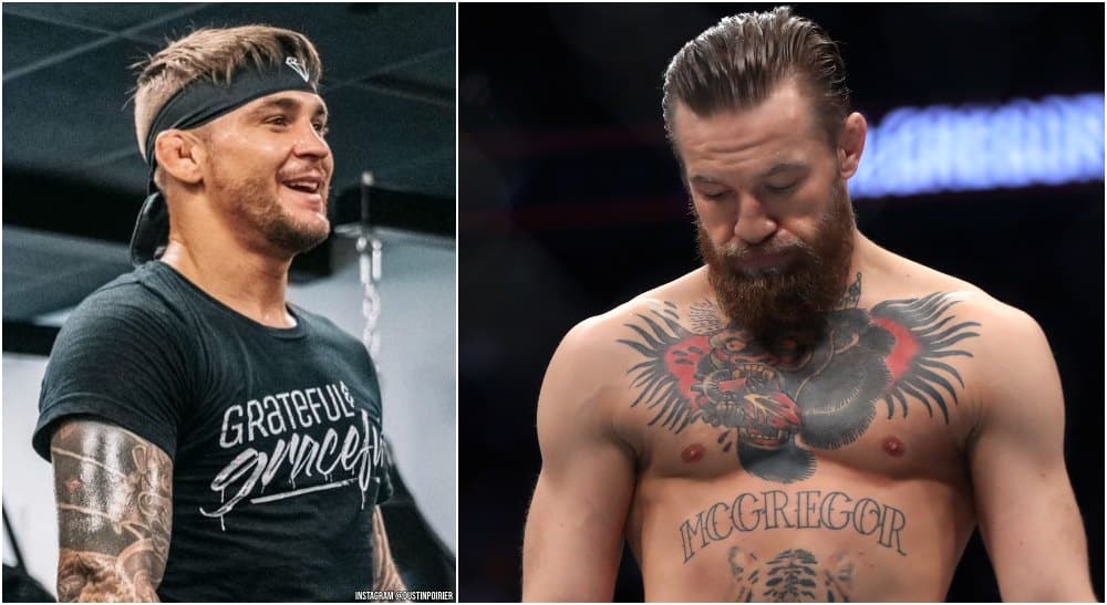 Dustin Poirier Conor McGregor (Instagram @DustinPoirier + USA Today Sports)