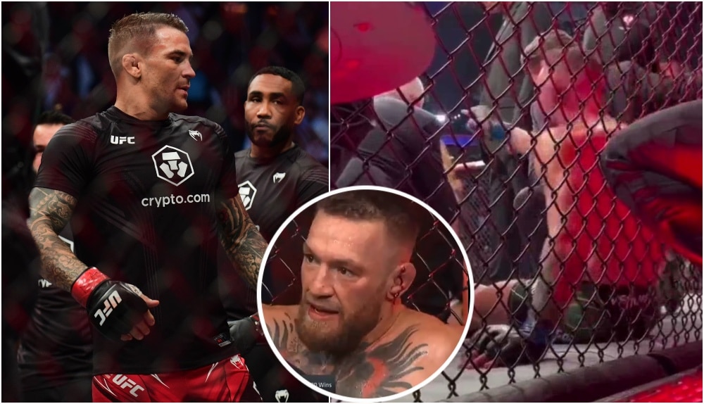 Dustin Poirier Conor McGregor UFC 264 (1)