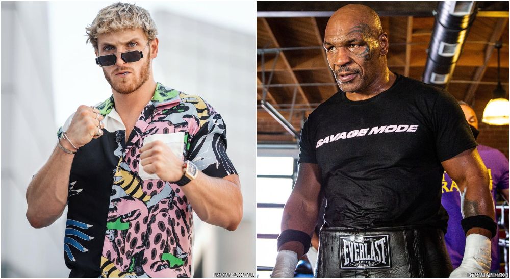 Logan Paul, MIke Tyson