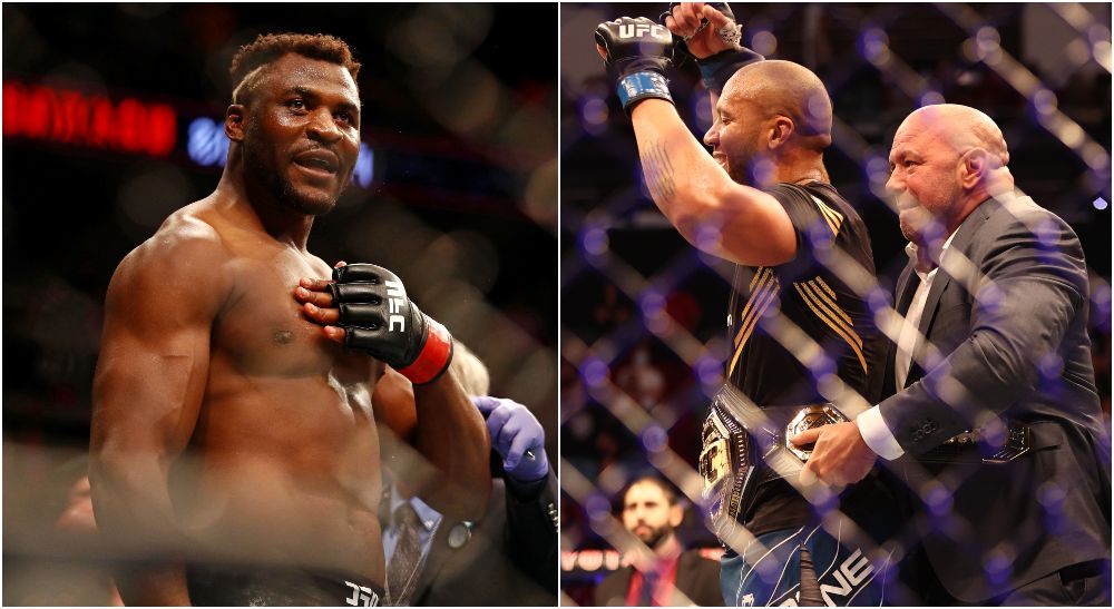 Francis Ngannou, Ciryl Gane, Dana White