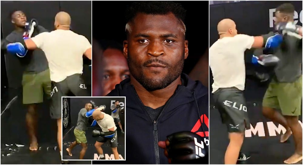 Francis Ngannou Ciryl Gane MMAnytt Screenshot ESPN (USA Today Sports)