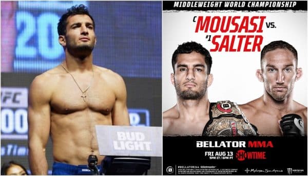 Gegard Mousasi bellator 264 weigh ins