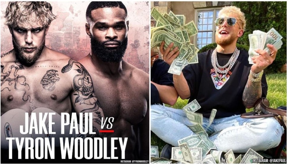 Jake paul tyron woodley