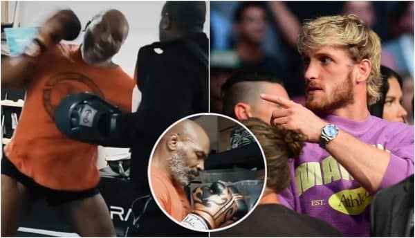 © Mike Tyson, Logan Paul. Gary A. Vasquez-USA TODAY Sports (1)