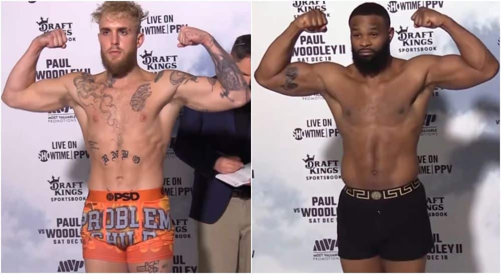 Jake Paul, Tyron Woodley