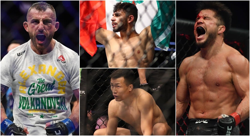 Alexander Volkanovski Henry Cejudo Chan Sung Jung (USA Today Sports)